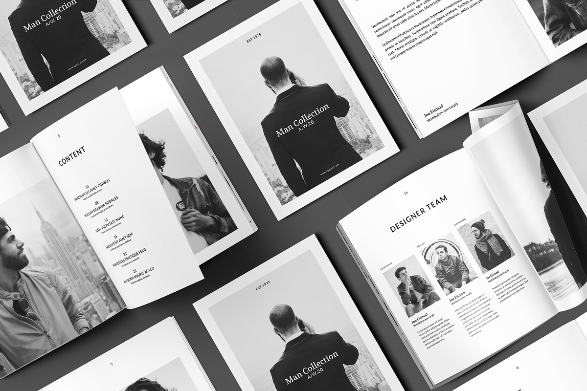 Man Collection, a Brochure Template by silukEight (Photo 2 of 13)