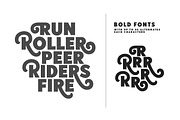 Point Panther (8 BOLD FONTS), a Sans Serif Font by Sarid Ezra (Thumbnail 4 of 10)