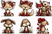 Whimsical Summer Baby Animals Clipar, an Illustration by DreamArtGraphic (Thumbnail 3 of 7)