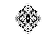 Floral Ornament Silhouette Bundle, an Illustration by BIPLOB EXPERT (Thumbnail 49 of 51)