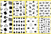 200+ Geometric 90s Graphics Bundle, a Graphic by Katrinelly (Thumbnail 11 of 14)