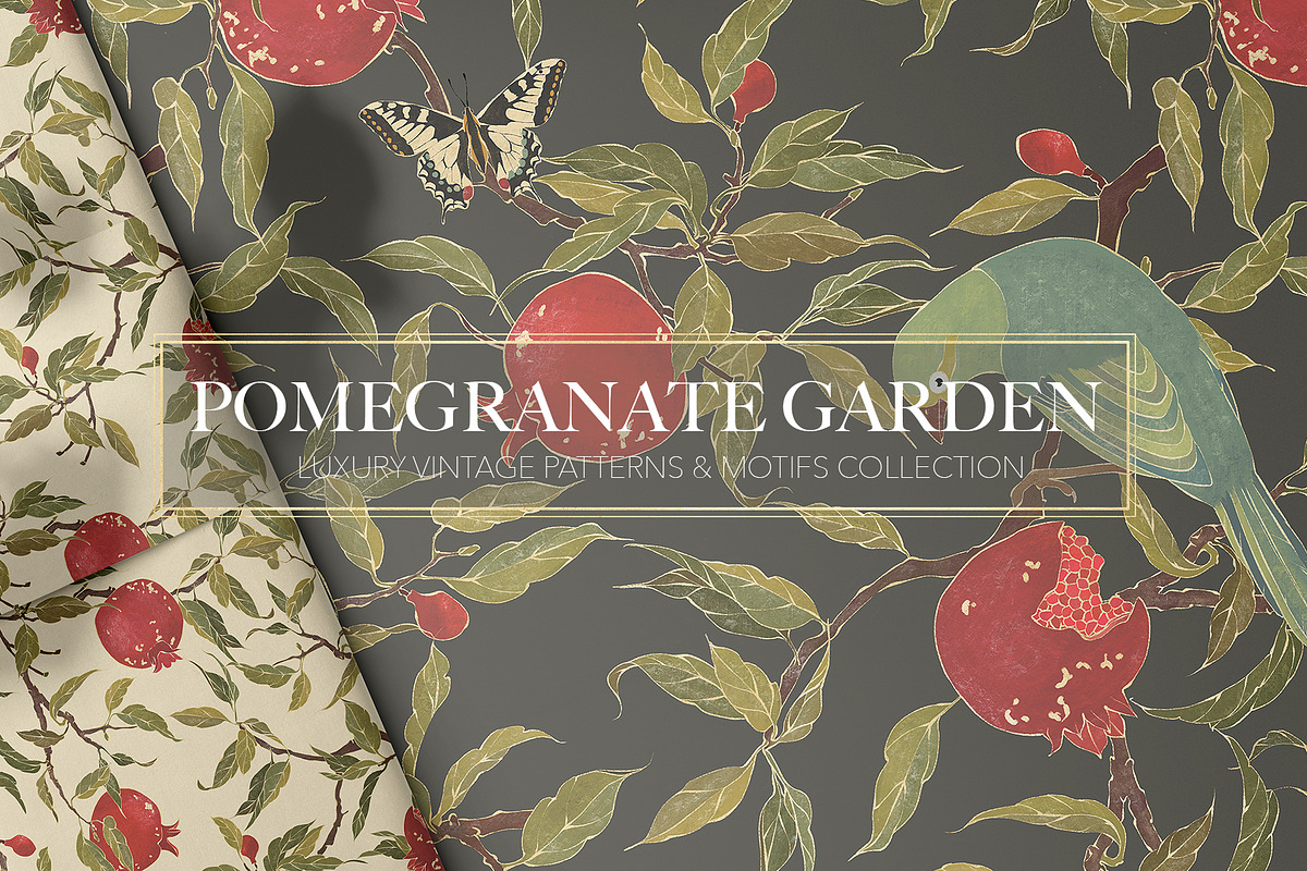Vintage Garden - Pattern Collection, a Pattern Graphic by Alisa Fimen Design (Photo 1 of 10)