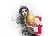 Creative Letter Portrait Template, an Action Add-On by MRI STUDIO (Thumbnail 14 of 42)