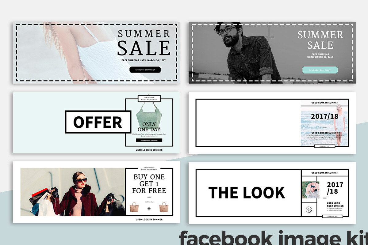 Facebook Timeline Cover Templates, a Social Media Template by Egotype