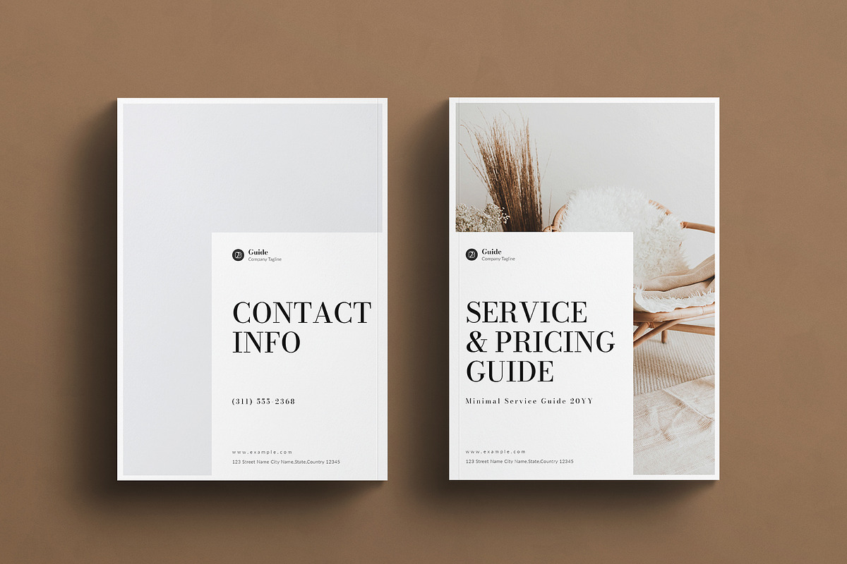 Service & Pricing Guide Template, a Magazine Template by E-Type (Photo 7 of 7)