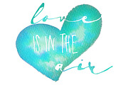 Watercolor hearts - 34 elements, an Object Graphic by Jeanina Vlad (Thumbnail 3 of 4)
