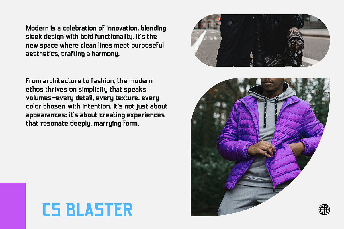 CS Blaster – Techno Font, a Sans Serif Font by Craft Supply Co. (Photo 5 of 8)