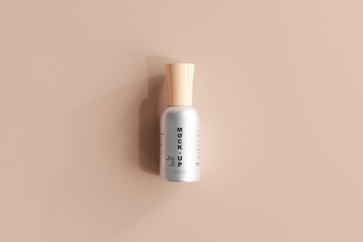 Aluminum Nail Polish Bottle Mockups, a Packaging Mockup by pmvch (Photo 10 of 24)