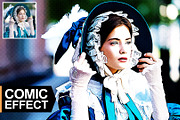 Comic Effect PS Action, an Action Add-On by PSD Action (Thumbnail 1 of 7)