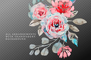 Watercolor Floral Collection, a Decorative Illustration by karakotsya (Thumbnail 8 of 8)