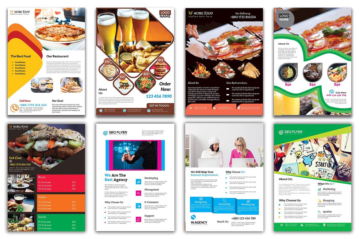 300+ Flyer Template Bundle 98% OFF, a Flyer Template by ZAAS (Photo 31 of 32)