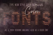 Steampunk Neon 3D Lettering, a Graphic by TVartworks (Thumbnail 5 of 11)