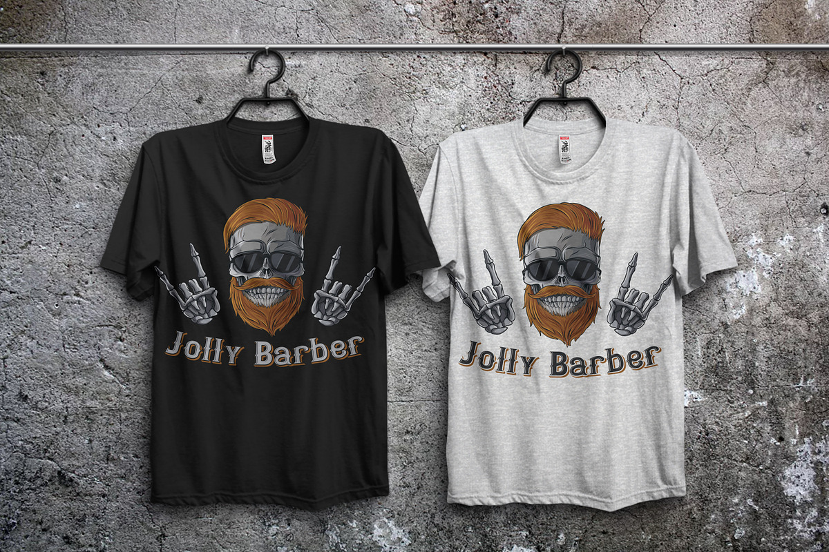 Jolly Barber. Vintage typeface, a Font by Fractal fonts & graphics (Photo 4 of 5)