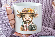 Tropical Hawaiian Summer Cow Clipart, an Illustration by Rose Art (Thumbnail 7 of 7)