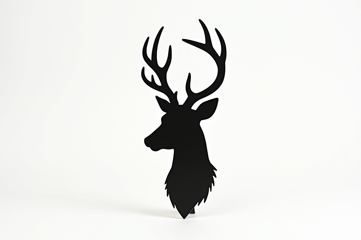 Deer Head Silhouette Vector Bundle,, an Illustration by Amazin_art (Photo 15 of 19)