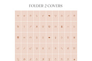 Terra Cotta Instagram Story Covers, a Social Media Template by Indie Grace Design (Thumbnail 4 of 8)