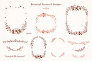 52 Botanical Frames & Ornaments, an Object Graphic by Christine Krahl (Thumbnail 7 of 8)
