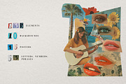 Palm Springs Collage Creator Set, an Object Graphic by Kaleriia (Thumbnail 2 of 11)