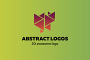 20 abstract logo, a Branding & Logo Template by airunreal (Thumbnail 1 of 4)