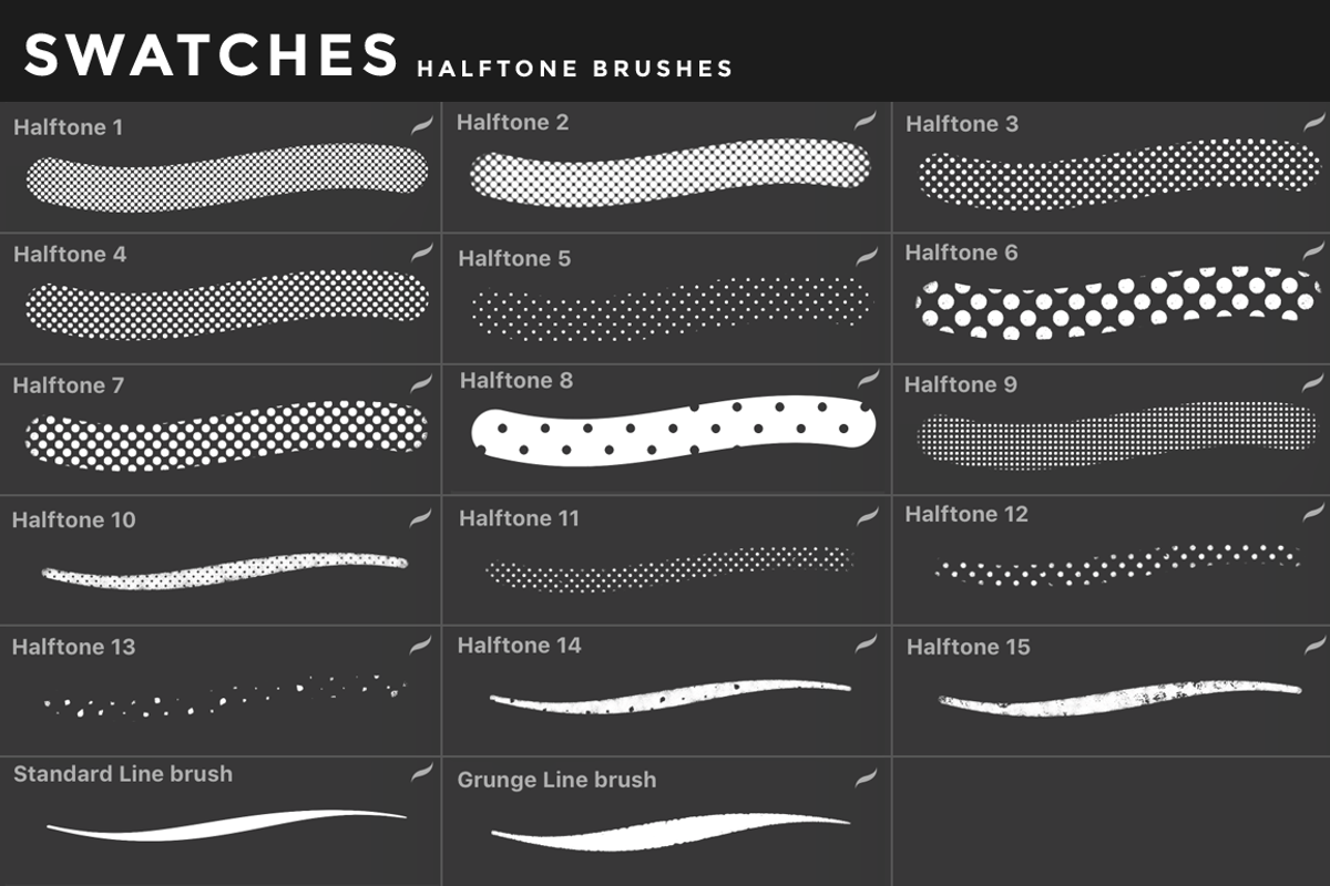 Procreate Brushes Bundle, a Brush Add-On by MiksKS (Photo 22 of 61)