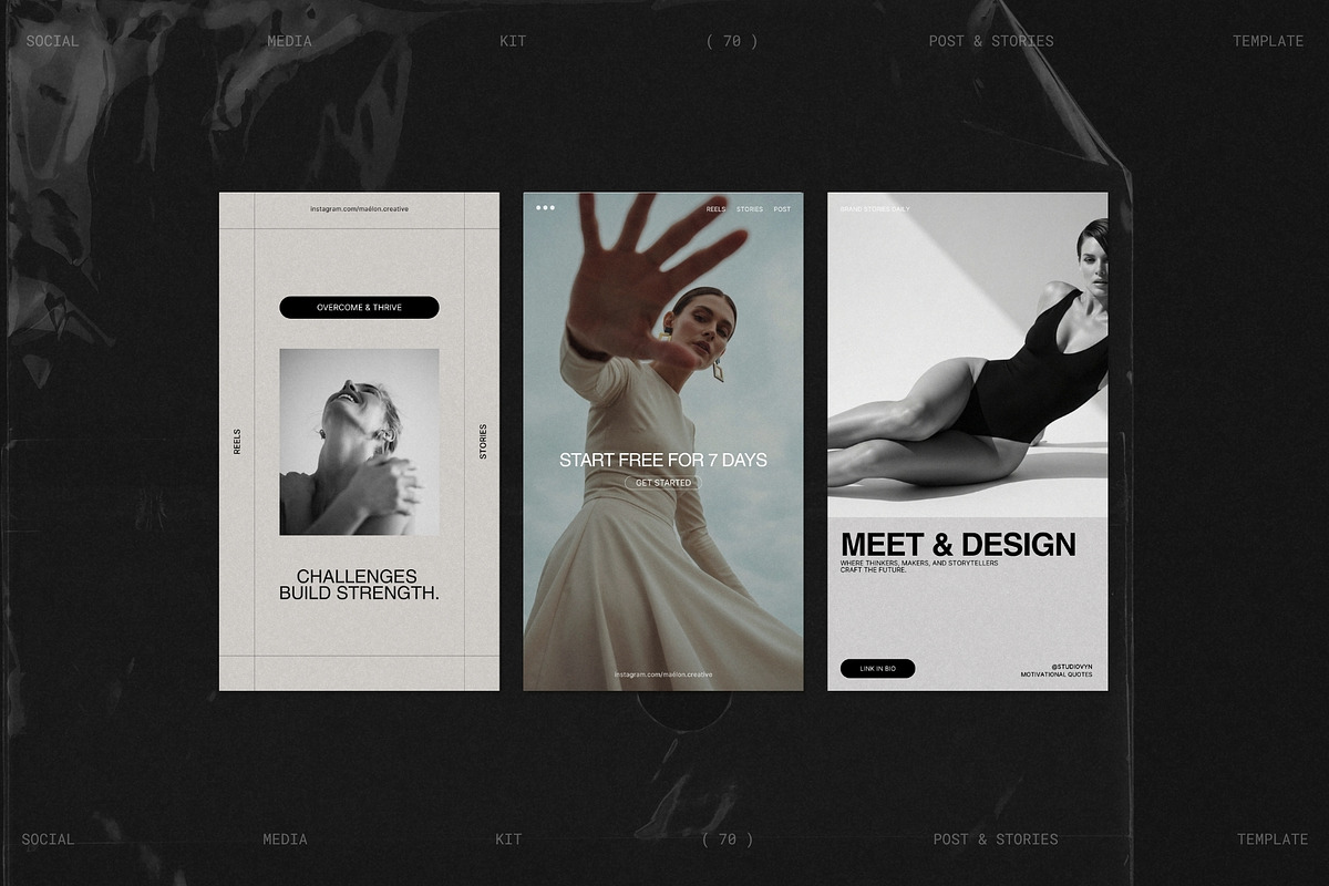 ELVO | Social Media Kit (III), a Social Media Template by Prapti Design (Photo 6 of 10)