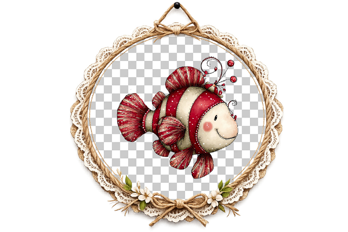 Whimsical Animals in Aquarium, an Illustration by DreamArtGraphic (Photo 7 of 8)