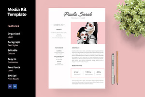 Media Kit Template for Blogger, a Social Media Template by ariodsgn