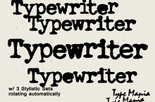 Typewriter TM – Distressed Typer