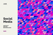 Social Media Vector Backgrounds V 01, a Background Graphic by dvtchk (Thumbnail 1 of 10)