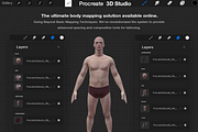 Tattoo Studio - Procreate 3d models, a Characters & Person 3D Model by Procreate3dStudio (Thumbnail 3 of 6)