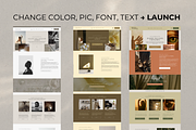 Beige Squarespace Template, a Squarespace Template by highbrandclub (Thumbnail 2 of 9)