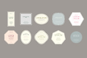 Floral background and Label Design, a Pattern Graphic by Rejoice Creative Assets (Thumbnail 6 of 6)