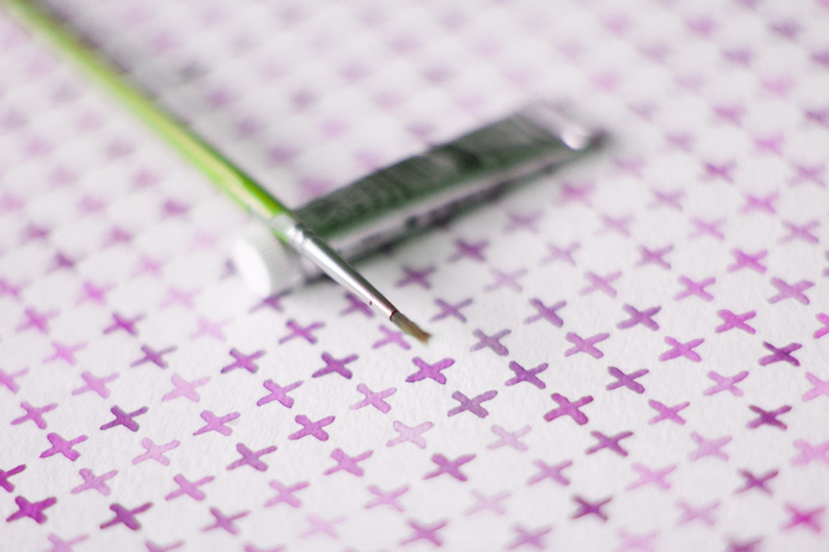 55 Watercolor Patterns preview 3