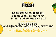 Summer Fresh - Chunky Font Duo, a Sans Serif Font by Airotype (Thumbnail 12 of 14)