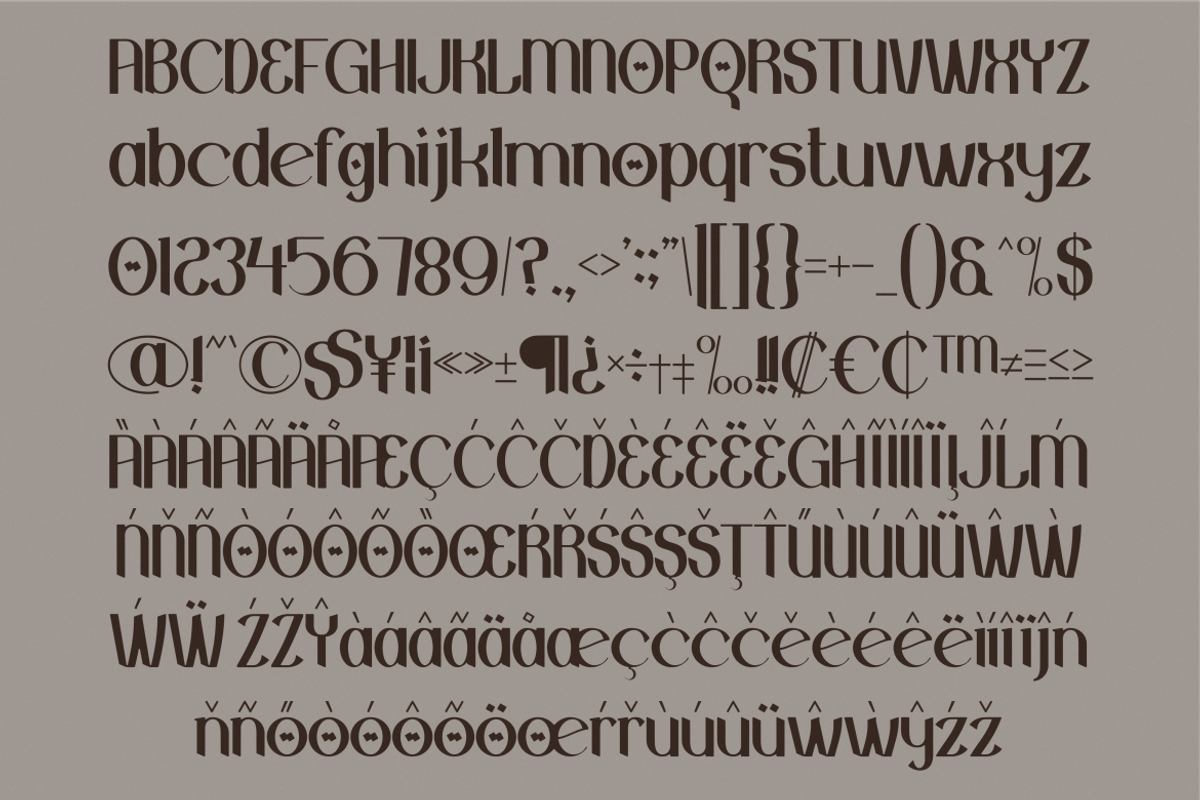 Kallhad - Arabic Style Font, a Sans Serif Font by MaikoHatta (Photo 8 of 9)
