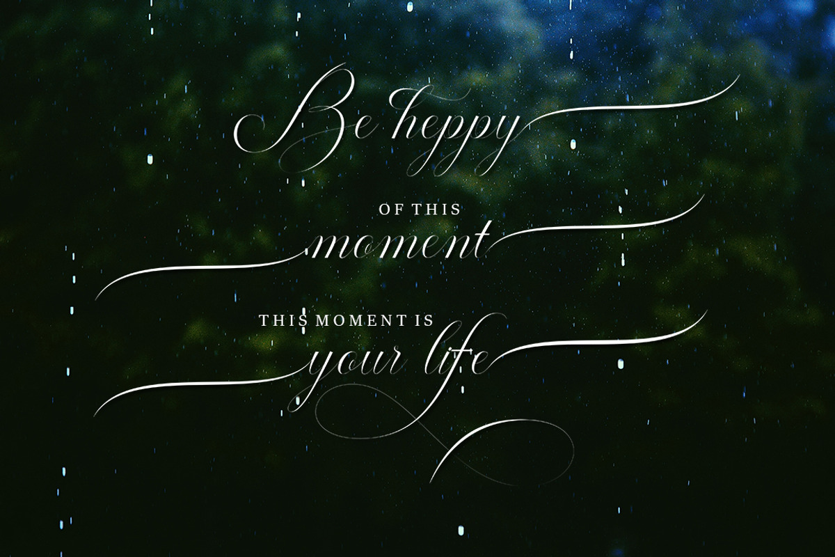 Wonderfull, a Script Font by Madjack.font (Photo 3 of 9)
