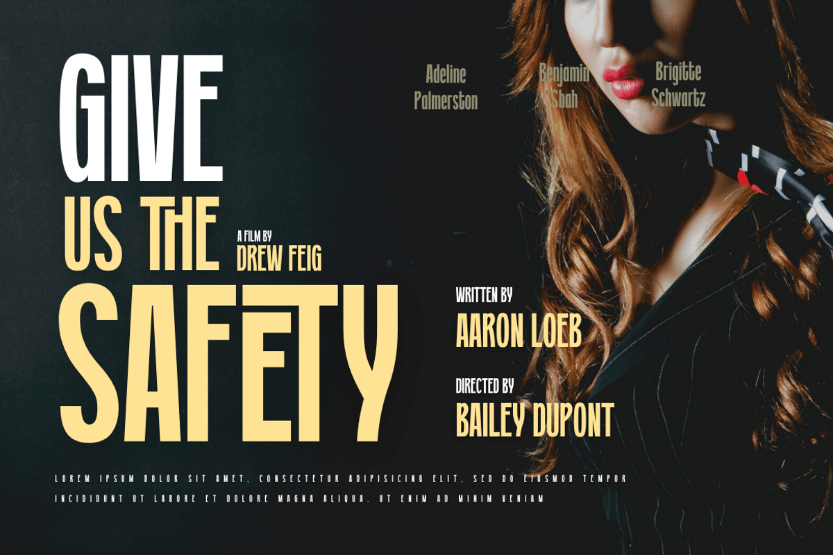 Getoik | Retro Condensed Font, a Sans Serif Font by twinstd (Photo 9 of 13)