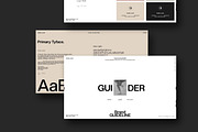Guider Brand Guideline Presentation, a Presentation Template by Studio Artisan (Thumbnail 5 of 7)