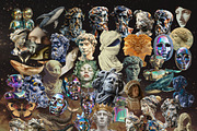 Vintage Collage Creator 1775+, a Decorative Illustration by Chikovnaya (Thumbnail 9 of 17)
