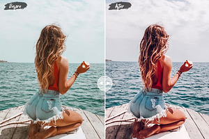 Blue Vibes Lightroom Presets