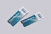 Ticket Mockup, a Product Mockup by Riel Concept (Thumbnail 3 of 5)