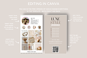 Beige QR Code Business Card, a Business Card Template by SunshineStudioBoutique (Thumbnail 4 of 9)