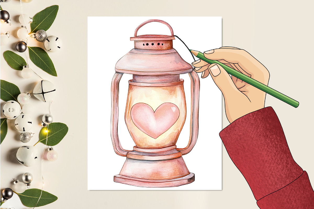 Pink Planner Lover Clipart, a Seasonal Illustration by CitraGraphics (Photo 5 of 6)
