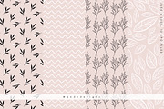 Delicate Digital Paper Pack, a Pattern Graphic by PeDe Designs (Thumbnail 4 of 4)