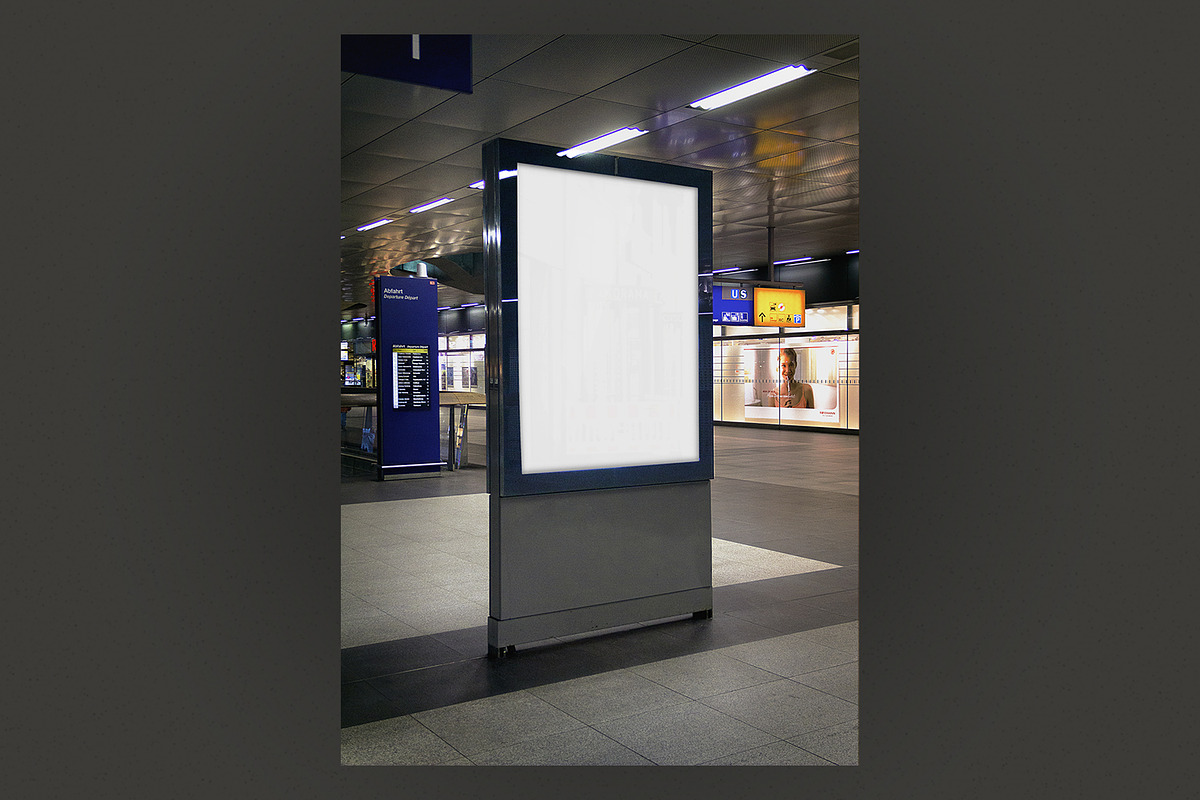 Mockup - Poster - Mall, a Print Template by Zetarrr (Photo 2 of 2)