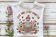 Just One More Chapter Skeleton Fall, an Illustration by CraftArtStudio (Thumbnail 2 of 4)