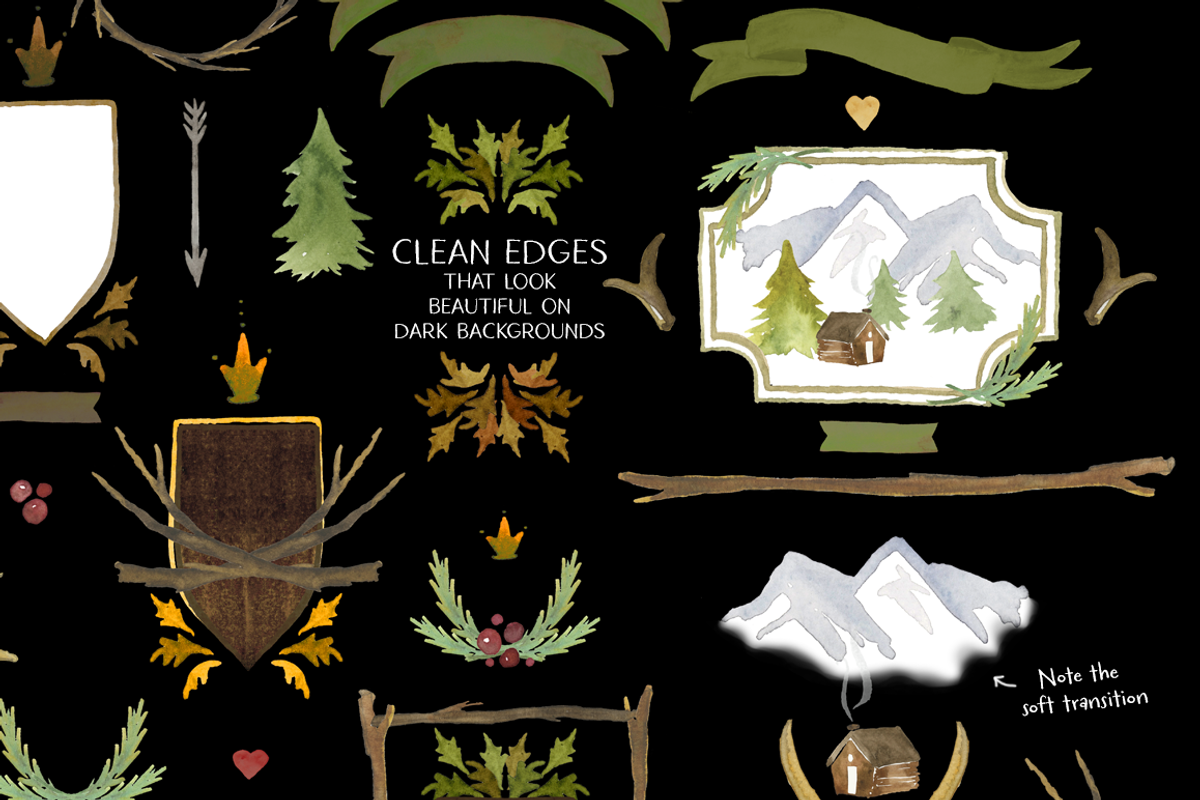 The Mountain Lodge Collection, an Illustration by KLUGE+CO (Photo 10 of 15)