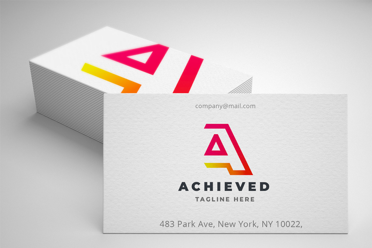 Achieved Letter A Logo, a Branding & Logo Template by Design_Planet