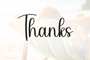 Holiday | Script Font, a Handwritten Font by Scratchones (Thumbnail 9 of 9)