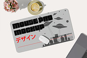 Mousepad Mockup, a Merchandise Mockup by Unerispace (Thumbnail 2 of 5)